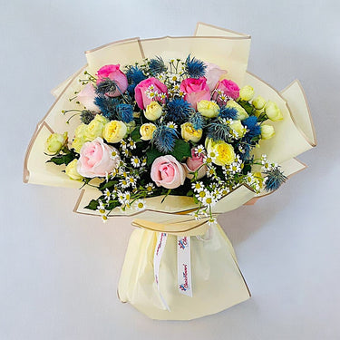 Rose Eryngium Bouquet